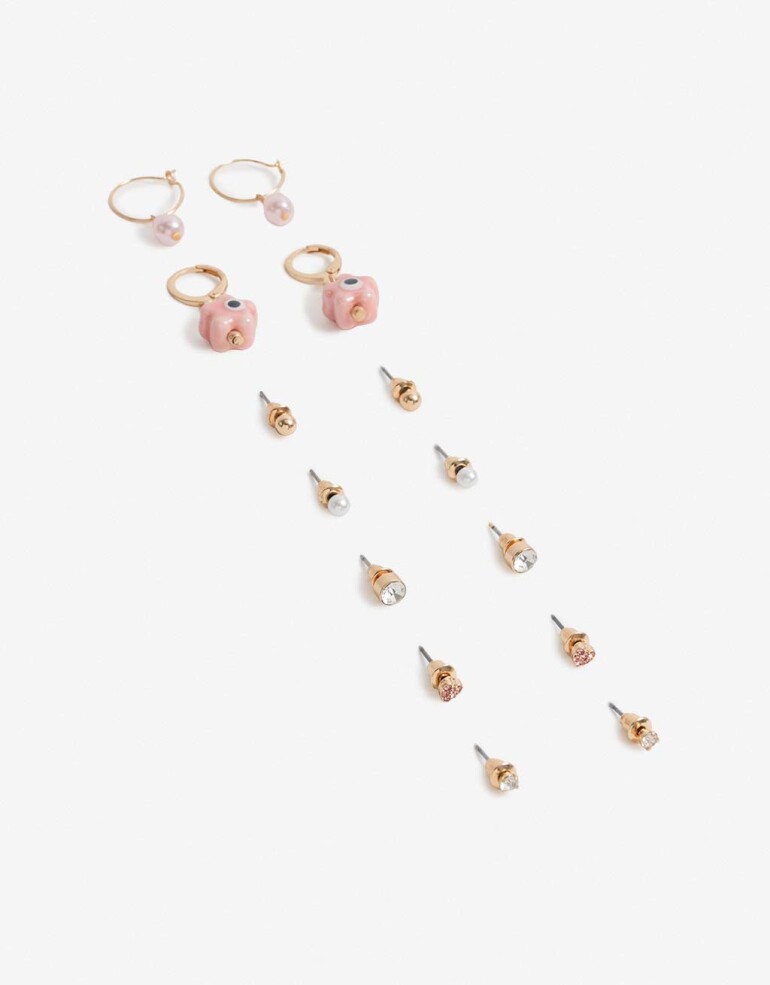 Aros Sets Metal Bijou Set Metal - Dorado