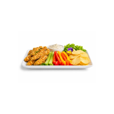 Bandeja Rectangular de Porcelana Blanca 36 x 13 cm Bandeja Rectangular de Porcelana Blanca 36 x 13 cm