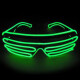 Lentes Led con Control Verde