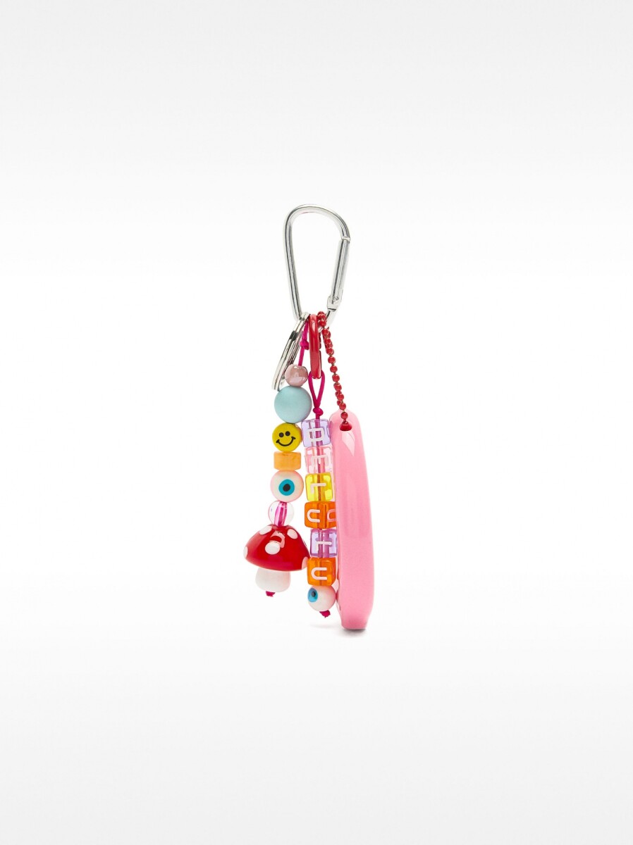 Llavero Charm Bolso Para Monedas - multicolor 