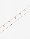 Pulseras Flexibles Sets Strass Set De Pulseras Flexibles Con Cubic - Dorado