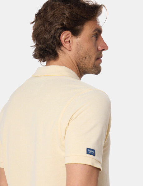 REMERA POLO LISA Amarillo