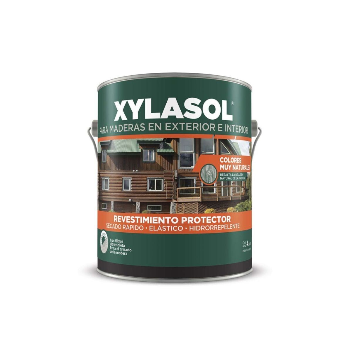 PROTECTOR DE MADERA XYLASOL LASUR SATINADO 1LT - Nogal 