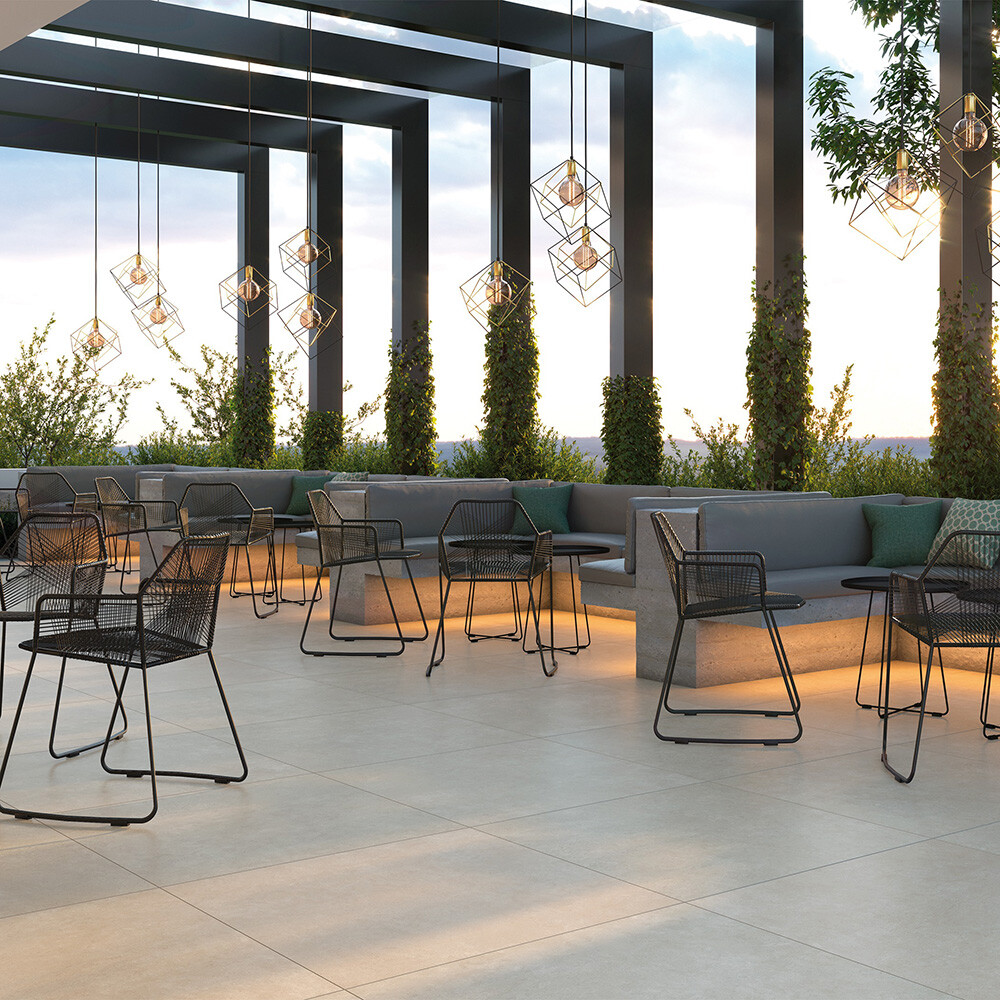 CERAMICA BETONG GREY EXT RECTIFICADA "C" 93X93 CM Ceramica Betong Grey Ext Rectificada "c" 93x93 Cm