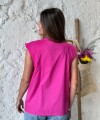 Blusa Celine fucsia