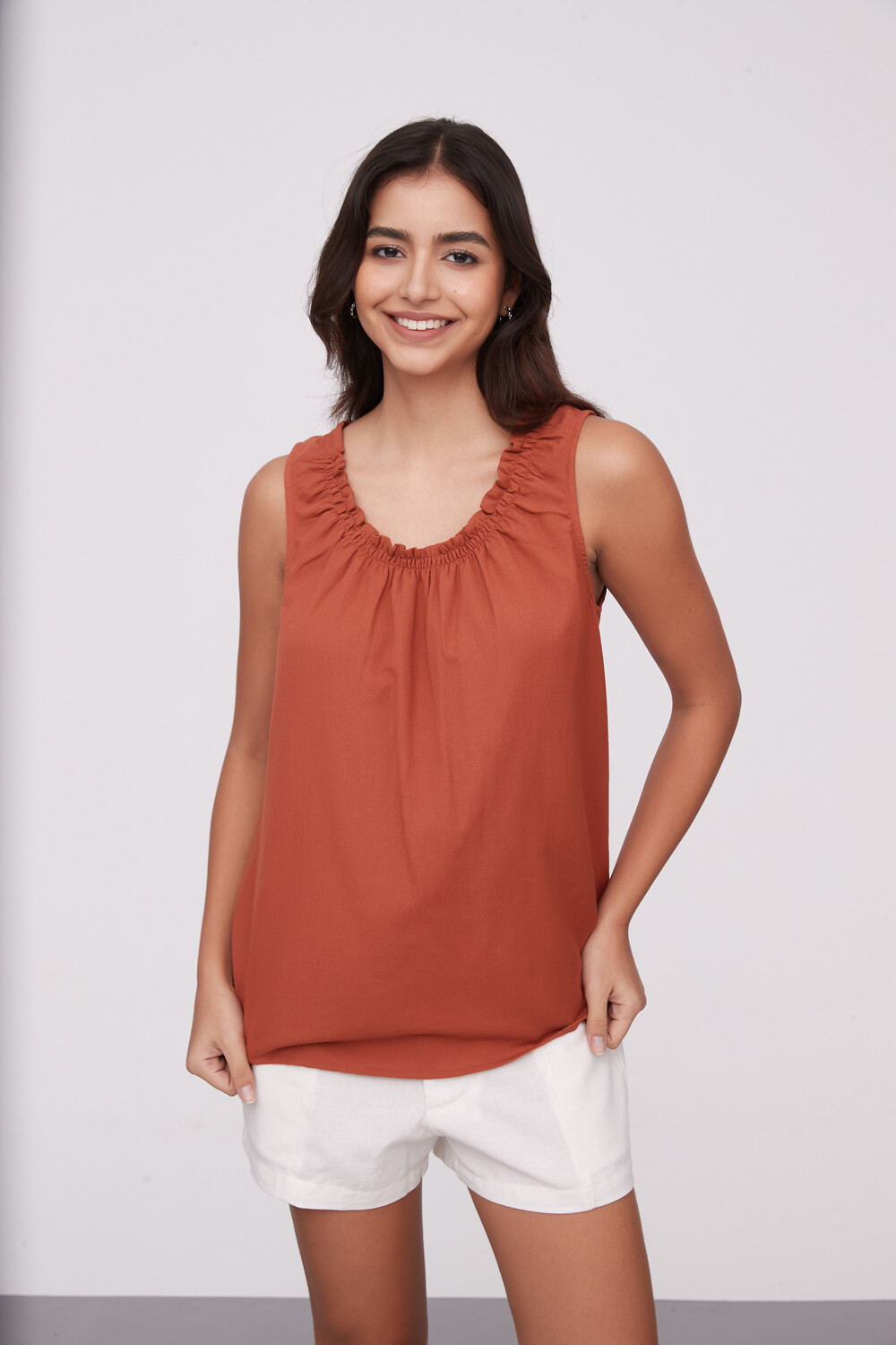 Musculosa Calvagh Terracota