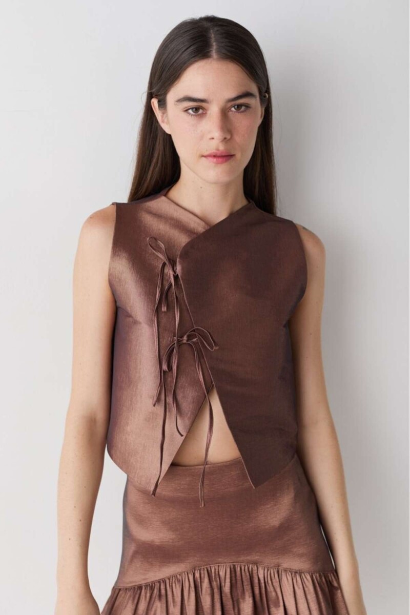 Top Japona Party - Cobre 