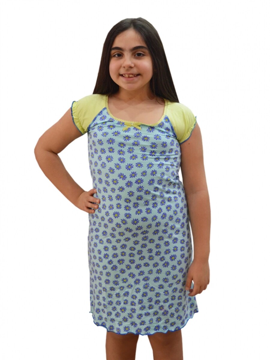 Camisón De Niña - Verde 