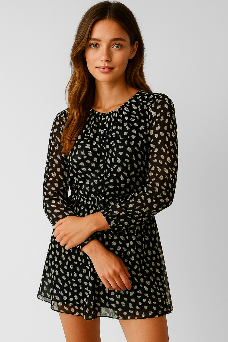 Vestido Dinta - Estampado 1 