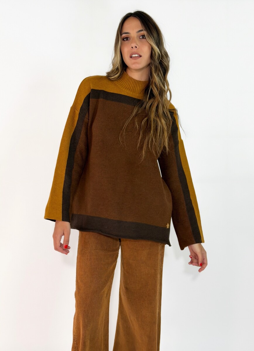 SWEATER ALICANTE - MARRON 