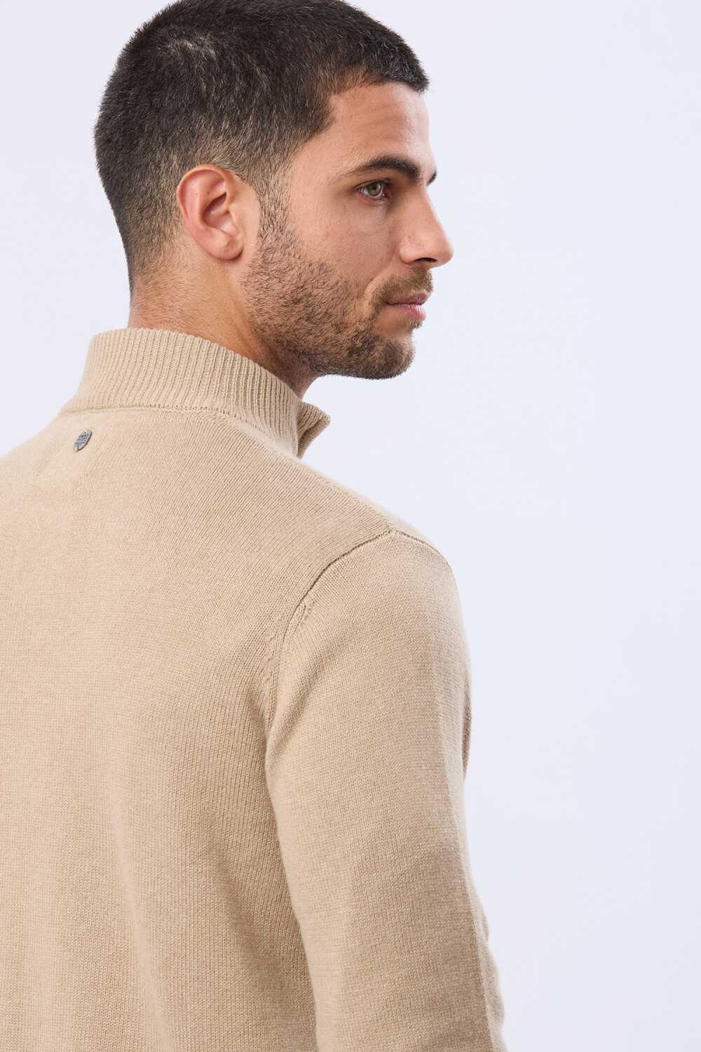 BUZO TEJIDO DE ALGODON Beige