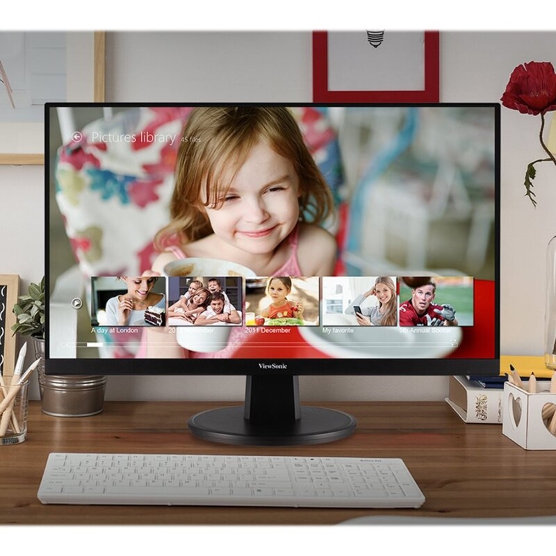 ViewSonic VA2447-MHU - Monitor LED - 24" (23.8" visible) - 1920 x 1080 Full HD (1080p) @ 75 Hz - MVA - 250 cd/m² - 3000:1 - 5 ms ViewSonic VA2447-MHU - Monitor LED - 24" (23.8" visible) - 1920 x 1080 Full HD (1080p) @ 75 Hz - MVA - 250 cd/m² - 3000:1 - 5 ms