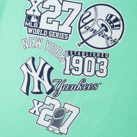 Remera MLB Yankees - Aqua Aqua