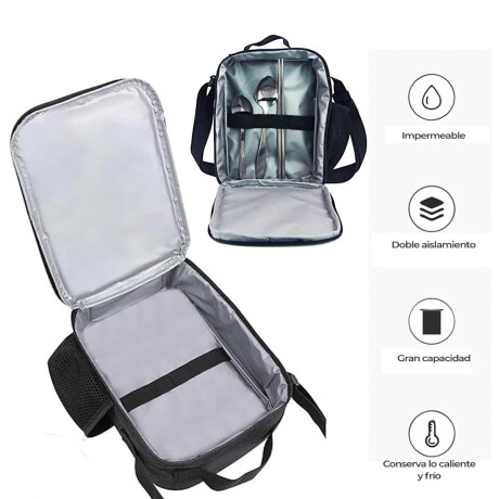 Mochila Escolar 3en1 +Lunchera + Cartuchera Cobra Kai Mch006001