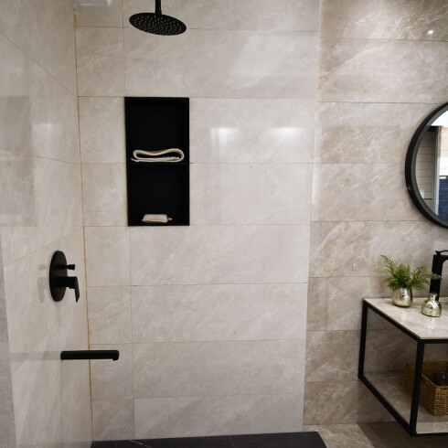 Nicho En Acero Inox Ss304 60X30X12 Negro Mate 000