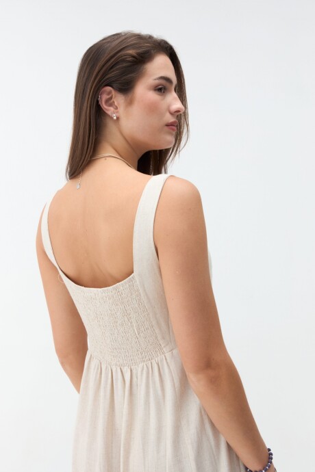 VESTIDO VERBENA Beige