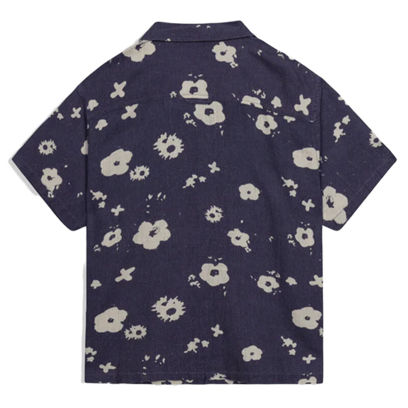 Camisa Critical Slide Splatter Resort - Azul Camisa Critical Slide Splatter Resort - Azul