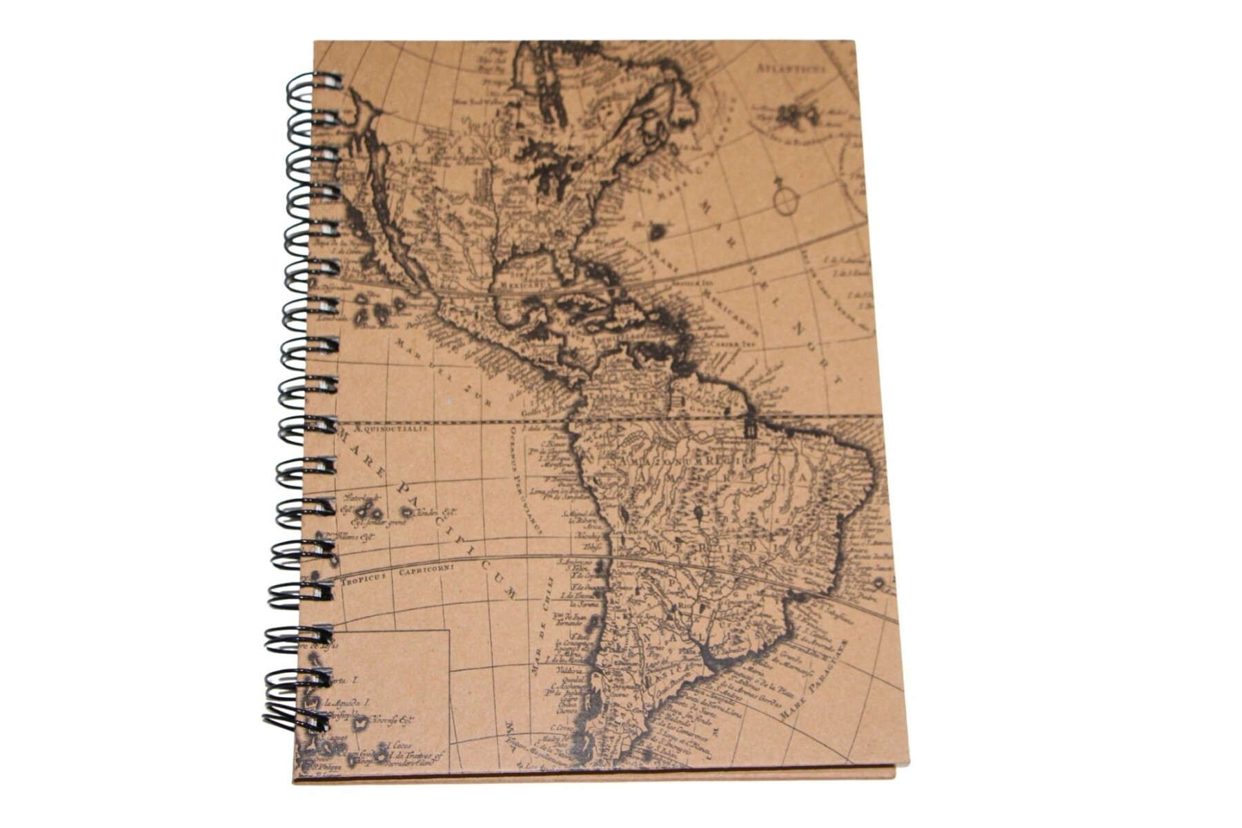 AGENDA ABEZETA 256 CLASSIC RECICLADA - TAPA PLANISFERIO 