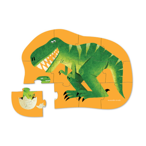 Puzzle Crocodile Creek 12 Piezas 22 x 30 cm DINO