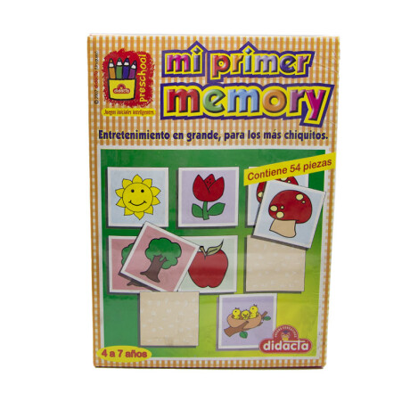 Juego MI PRIMER MEMORY Juego MI PRIMER MEMORY