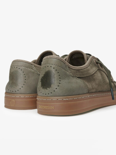 SHOES HEISEI SUEDE DEEP KHAKI/GR