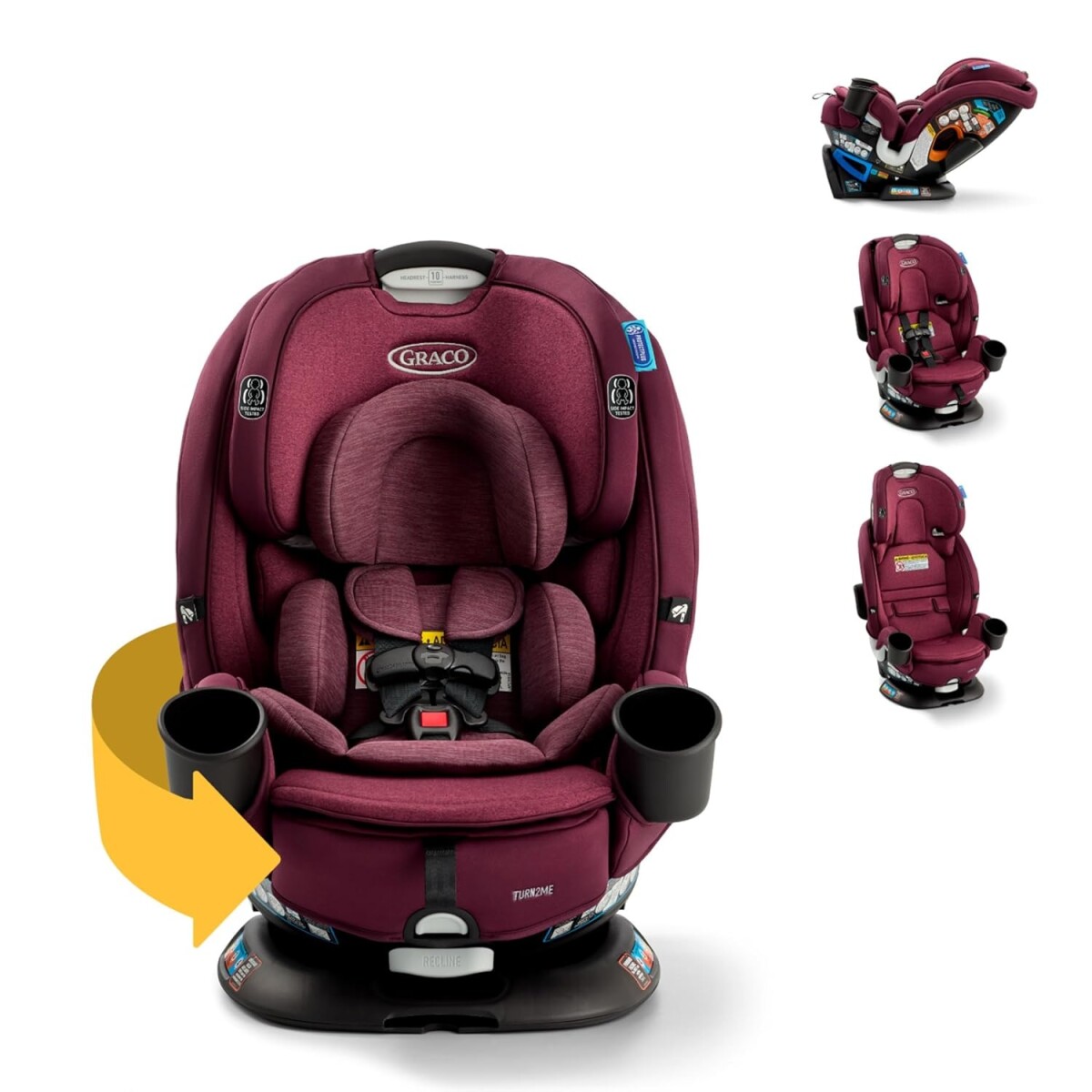 TURN2ME silla de auto 360 de 0 a 45 KG GRACO 