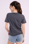 Remera estampada Azul