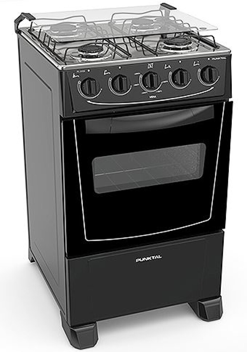 COCINA PUNKTAL PK-268 4H Negra - N/A 