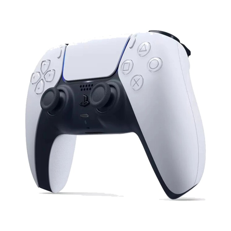 Control Inalámbrico Sony DualSense para PS5 con Gatillos Adaptativos y Respuesta Háptica White