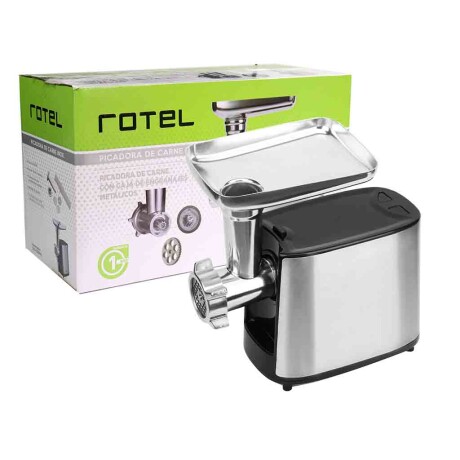 Picadora de Carne Rotel Acero Inoxidable 1400W 001