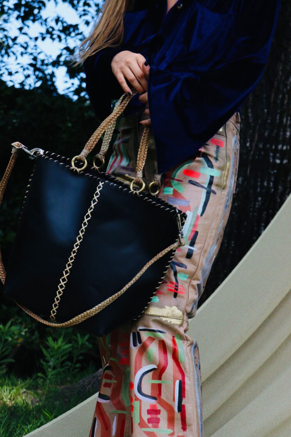 Cartera Talabartera Negro