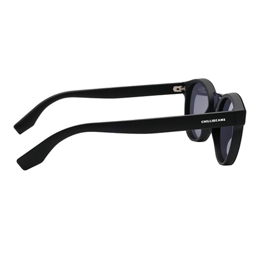 Lentes de Sol Infinity Redondo Unisex Negro/Negro