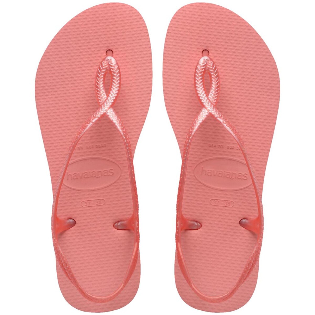 Sandalias Havaianas Luna FC Mujer - Rosa Mango 