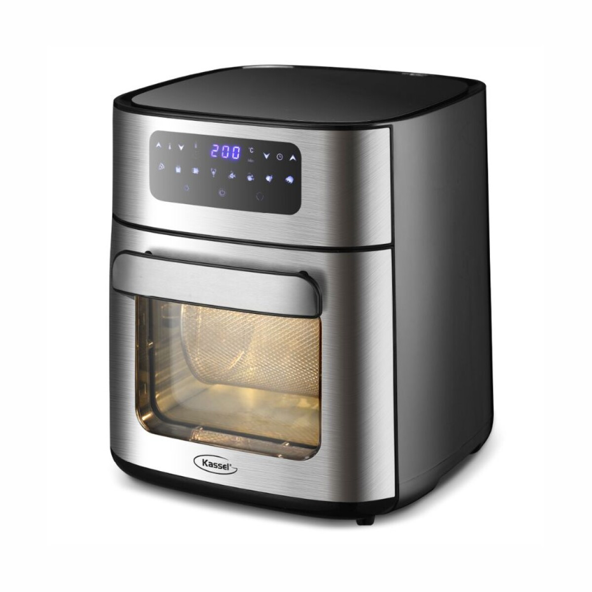 Horno Freidora Sin Aceite Kassel KS-HFINOX17 10L 1500W - INOX 
