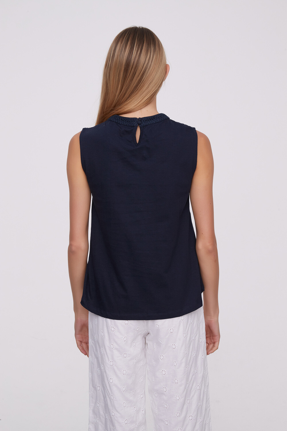 Musculosa Acipel Azul Noche