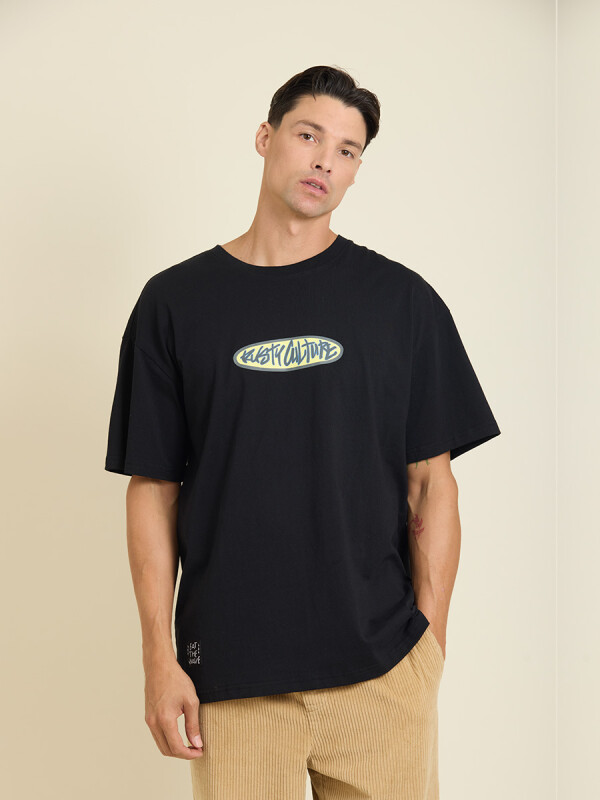 T-SHIRT PRIMI RUSTY Negro