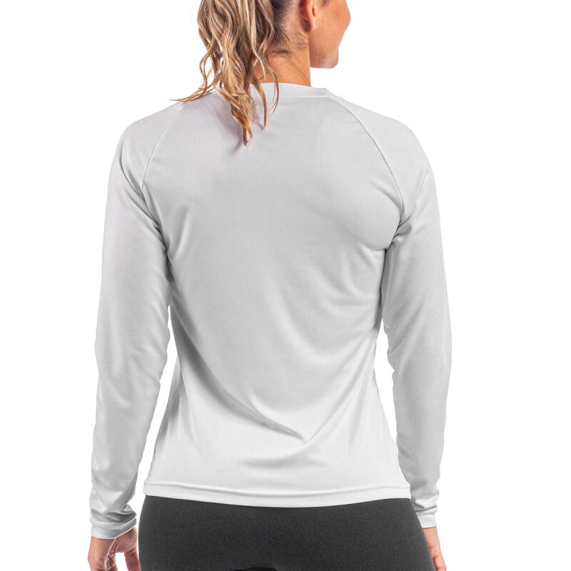 Remera Mujer Proteccion Uv50+ Poker Blanco
