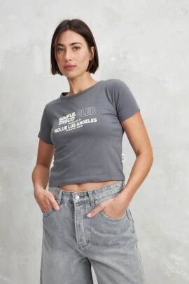 REMERA YUZU GRIS
