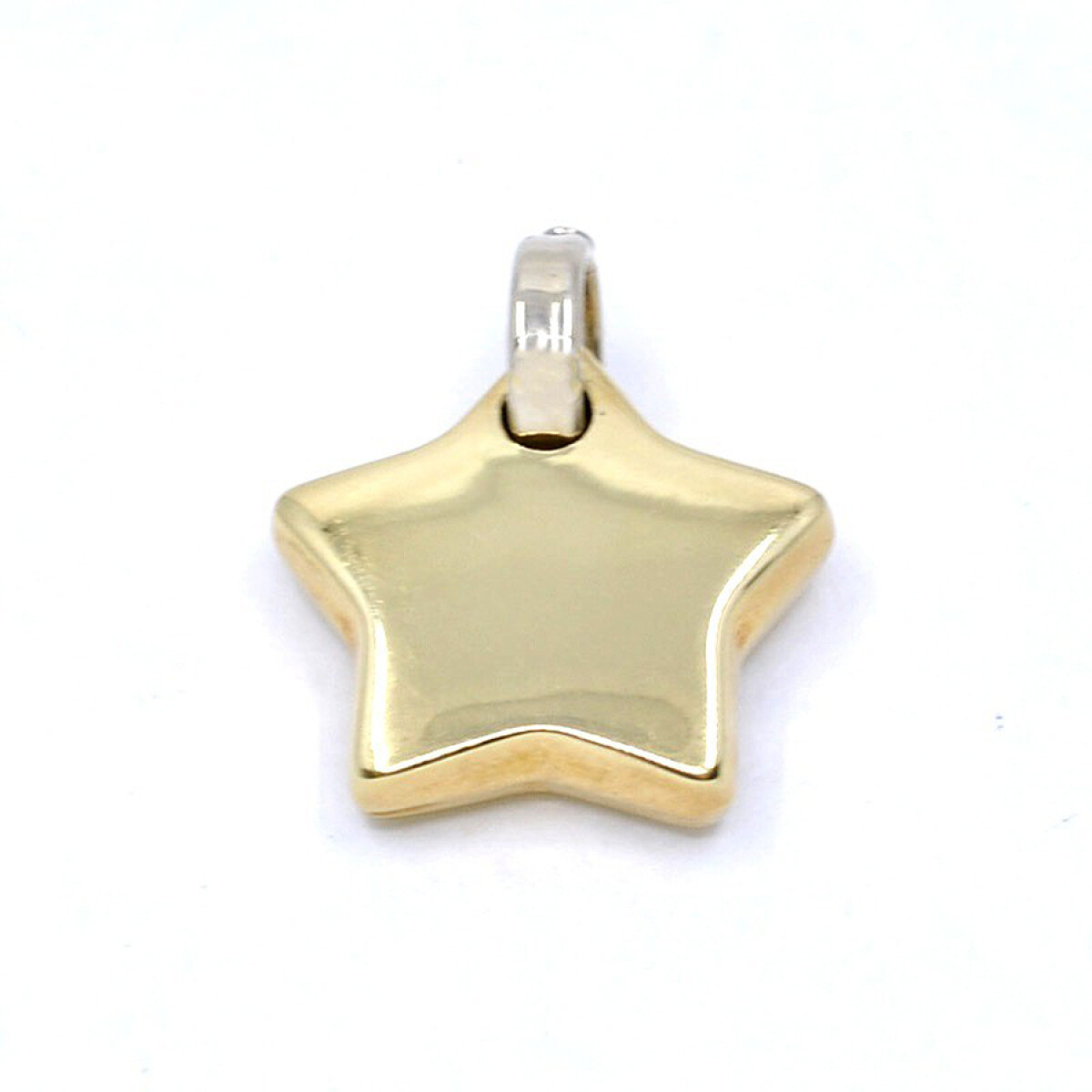 Dije en Oro 18 K Forma De Estrella 