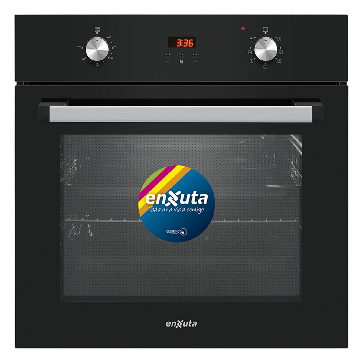 HORNO ENXUTA - VIDRIO NEGRO HEENX5500DNG 