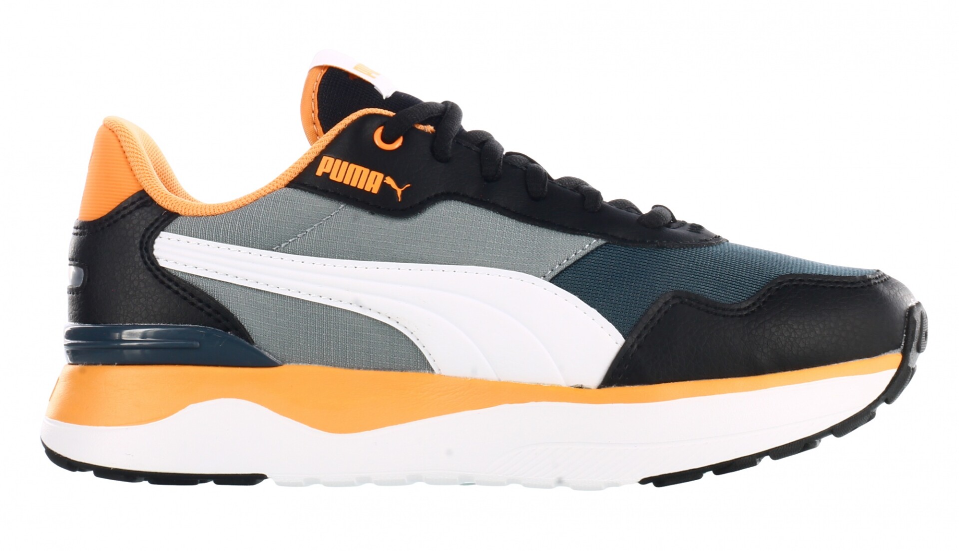 Championes de Mujer Puma R78 Voyage Wns - Negro - Blanco - Rosa 