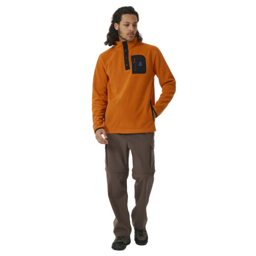 Canguro Rip Curl Search Polar Fleece Crew - Naranja Canguro Rip Curl Search Polar Fleece Crew - Naranja