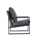Sillón Milán ecocuero Gris