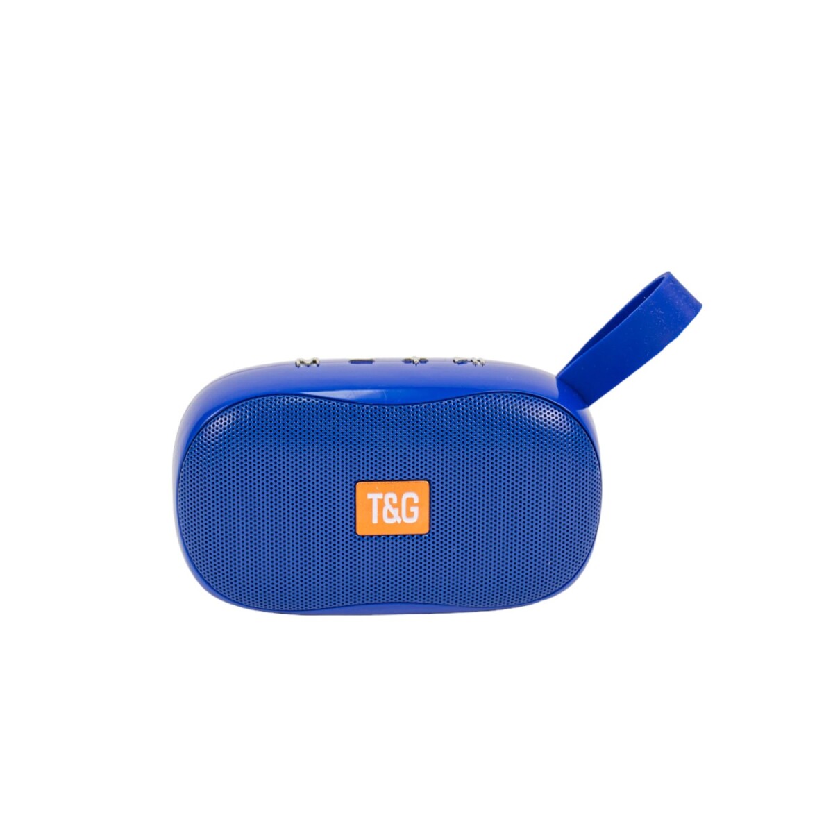 Parlante Ovalado Con Bluetooth Usb A Batería - Azul 