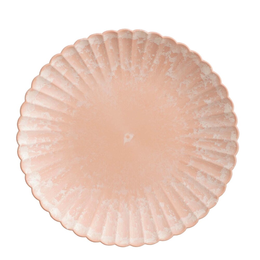 PLATO PLASTICO-RECICLADO ROSA MILA