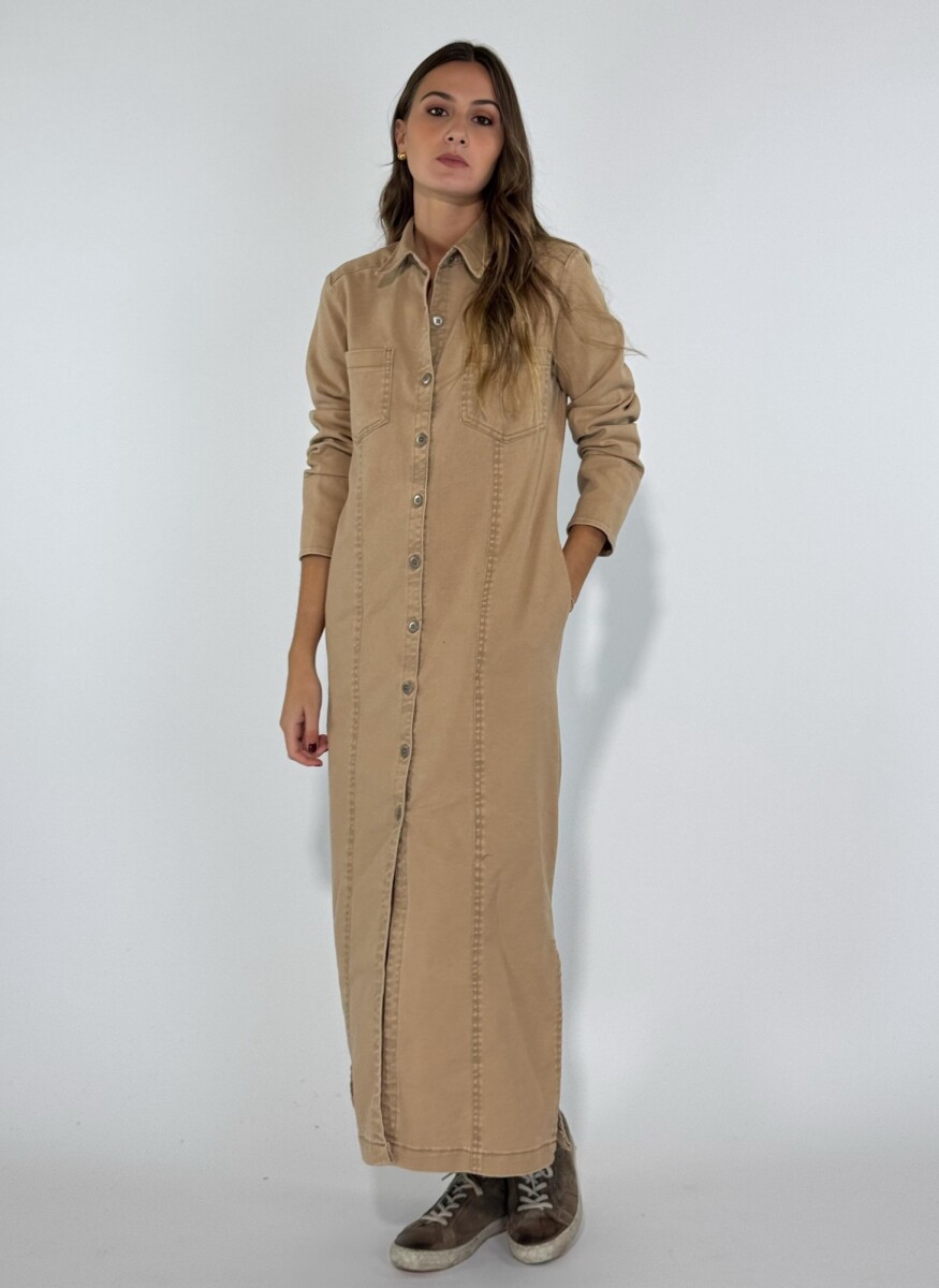 VESTIDO MANA - BEIGE 