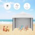 Gazebo Plegable con Paredes 3x3 Para Playa o Jardín Autoarmable Color Blanco Gazebo Plegable con Paredes 3x3 Para Playa o Jardín Autoarmable Color Blanco
