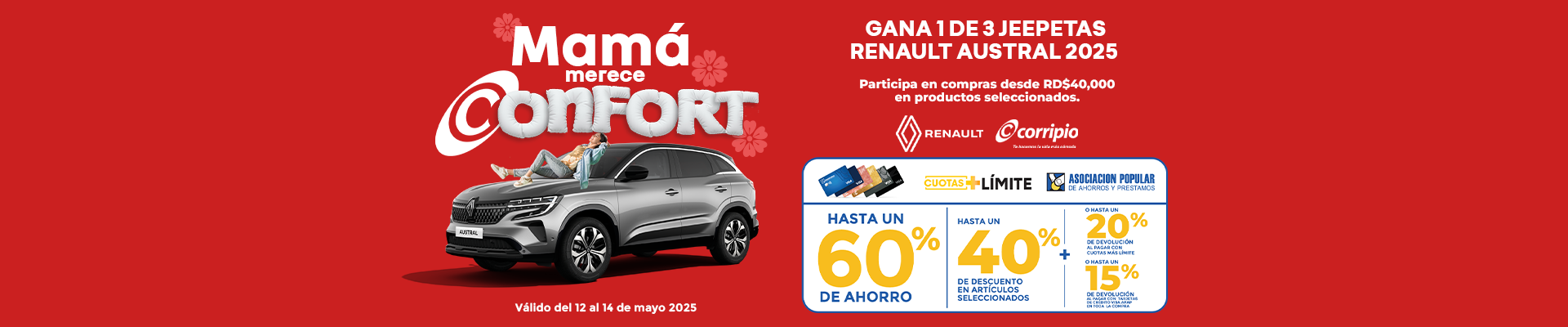 APAP - Mamá se merece confort - mayo 2025