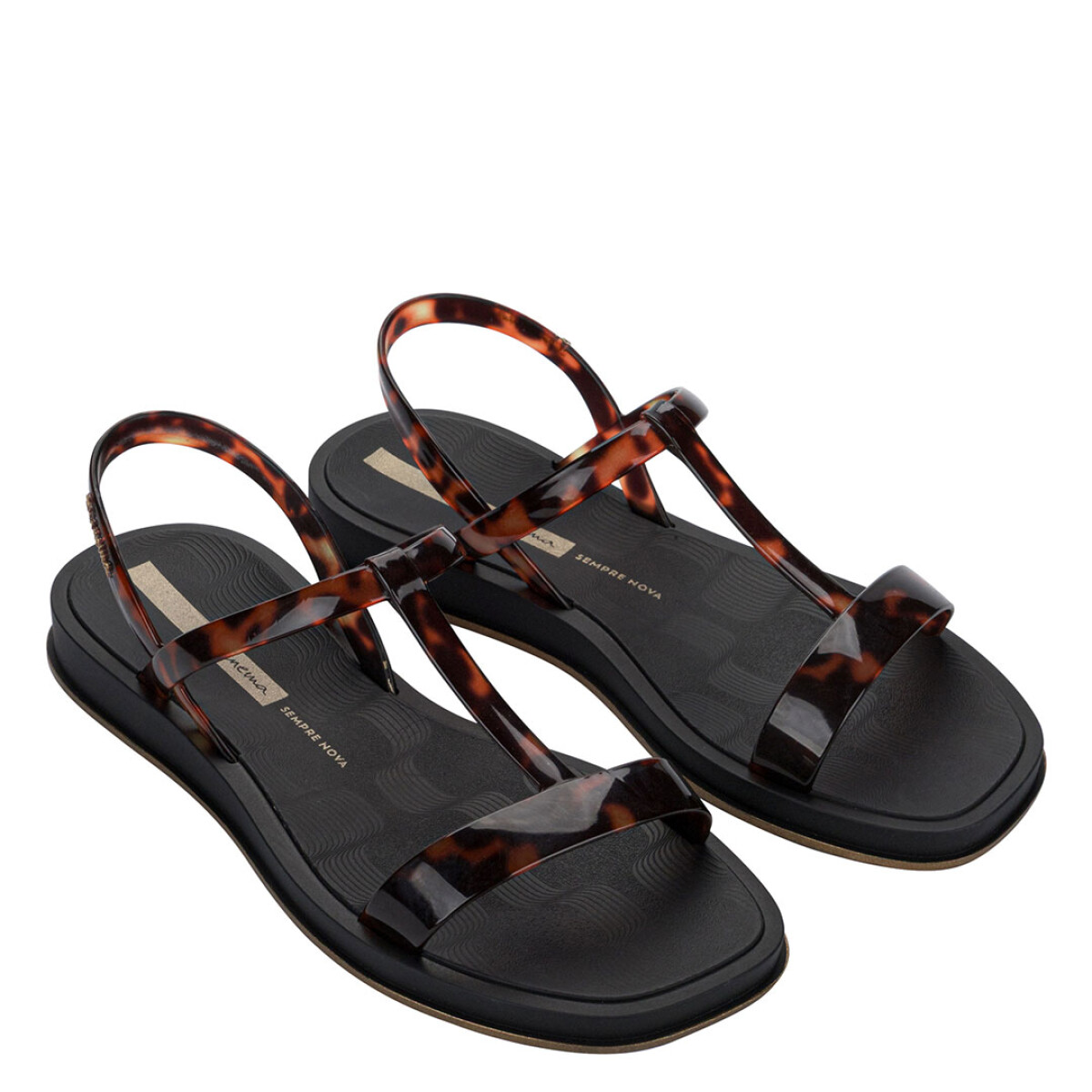 Sandalias de Mujer Ipanema Glow Trendy Sand Ad - Negro 
