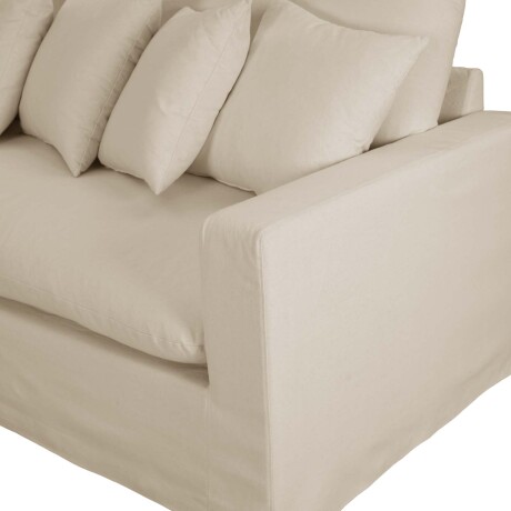 SOFÁ 4 CUERPOS TELA NATURAL-BEIGE MARBELLA BEIGE